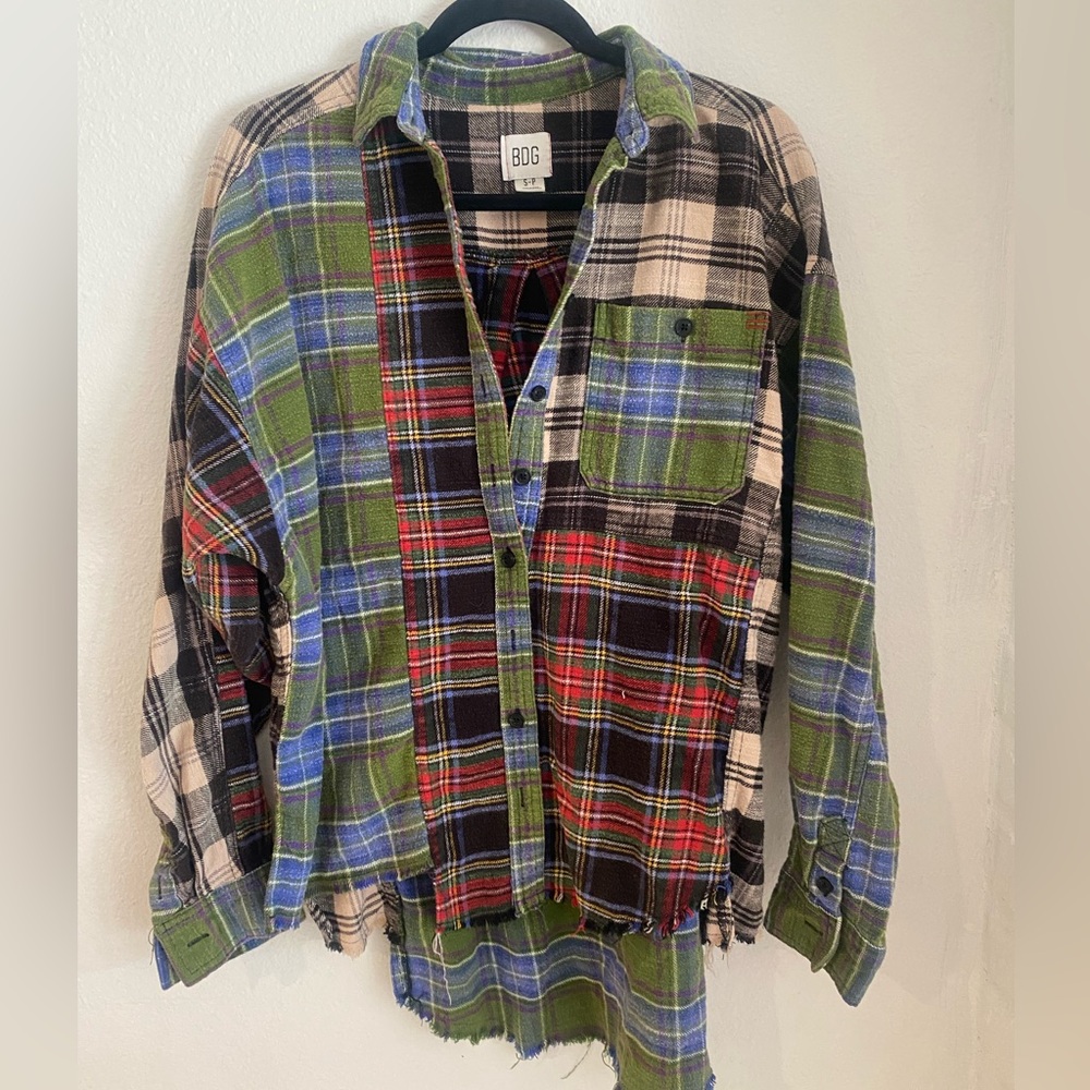 BDG Multicolor Plaid Women's Flannel